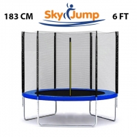 Батут SkyJump 6 фт., 183 см. з захисною сіткою